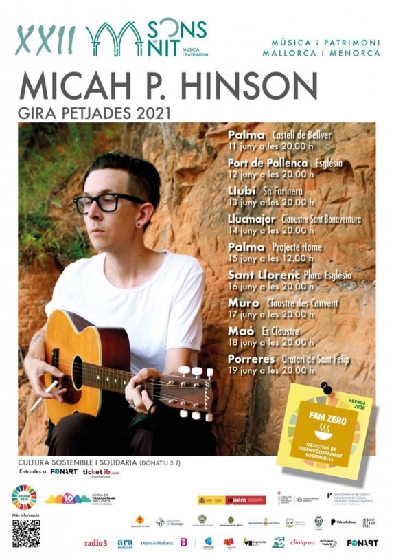 Foto concert Micah P. Hinson